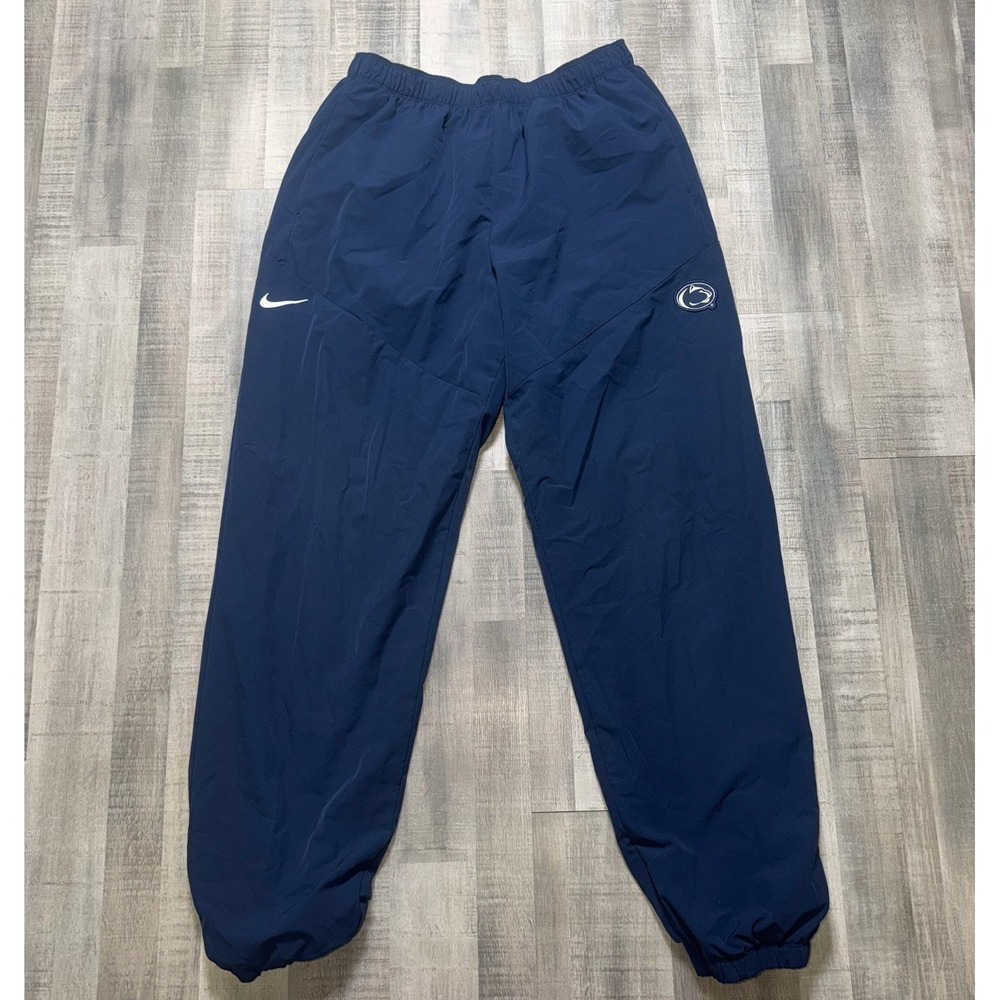 Penn State Nittany Lions Team Issue Nike Nylon On Fields Pants Men's Large
